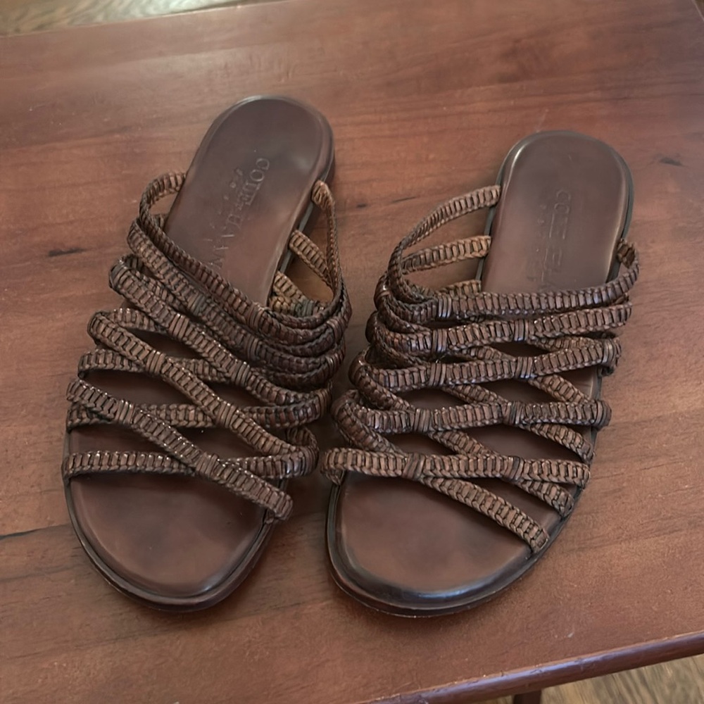 Cole Haan Resort Sandal in Kavalla Espresso